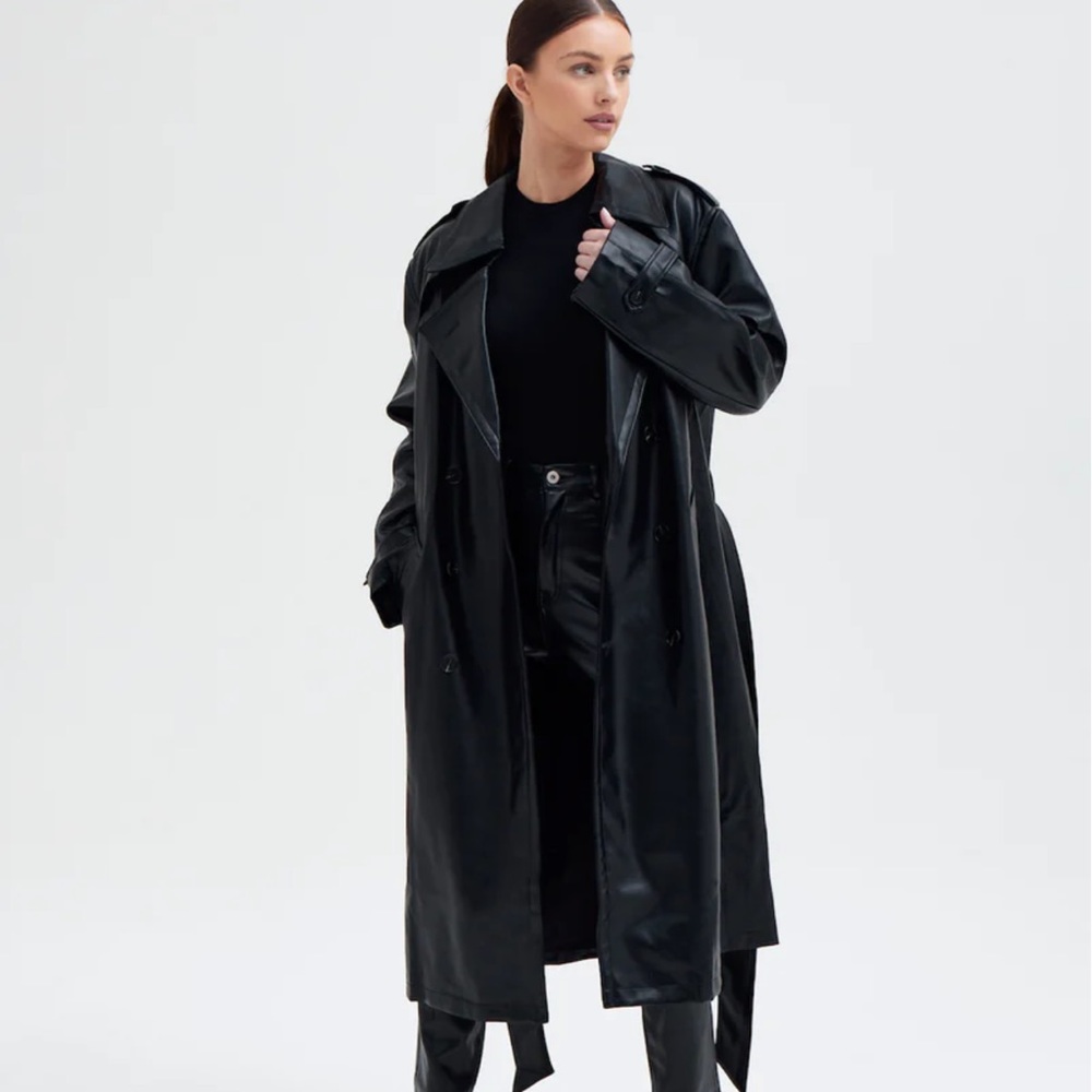 Because of Alice Belted Trench Coat